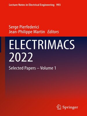 cover image of ELECTRIMACS 2022